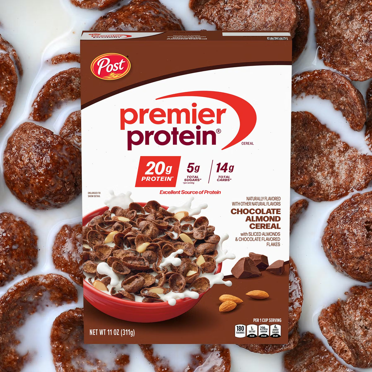Chocolate Almond Protein Cereal