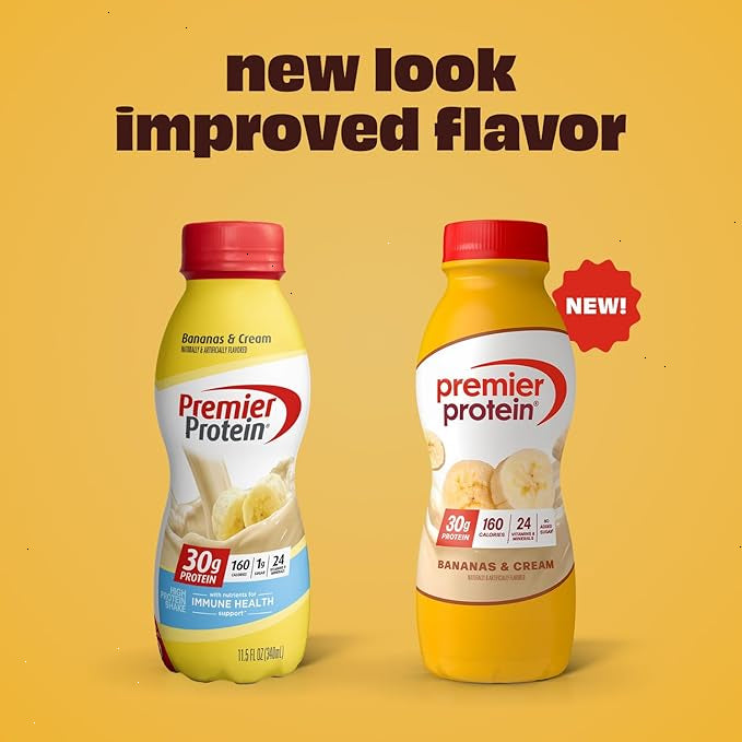 Bananas & Cream Protein Shake 11.5 oz (12 Count)